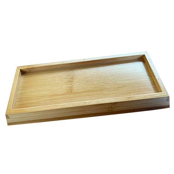 Practical Non-slip Bamboo Wooden Base for Knife Sharpener Stone Chef's Tool